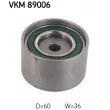 Poulie renvoi/transmission, courroie de distribution SKF VKM 89006 - Visuel 1