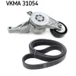 Jeu de courroies trapézoïdales à nervures SKF VKMA 31054 - Visuel 2