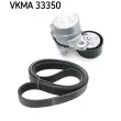 Jeu de courroies trapézoïdales à nervures SKF VKMA 33350 - Visuel 2