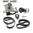 Pompe à eau + kit de courroie crantée SKF VKMC 16000 - Visuel 1