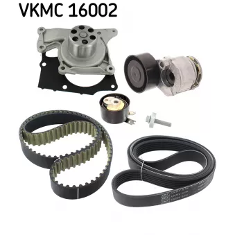 Pompe à eau + kit de courroie crantée SKF VKMC 16002