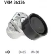 Pompe à eau+Jeu de courroie trapézoïdale à nervures SKF VKMC 36334 - Visuel 1