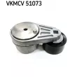 Poulie-tendeur, courroie trapézoïdale à nervures SKF VKMCV 51073 - Visuel 2