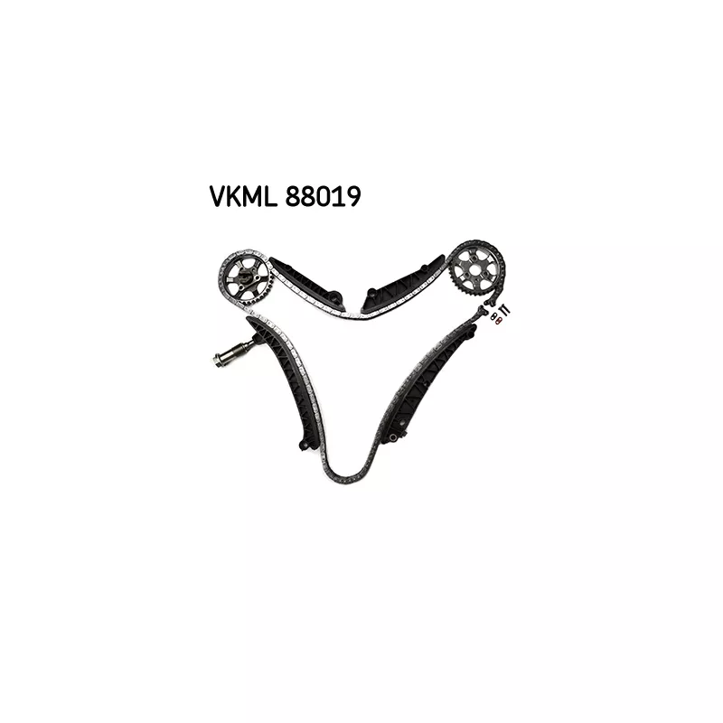 Kit de distribution par chaîne SKF VKML 88019