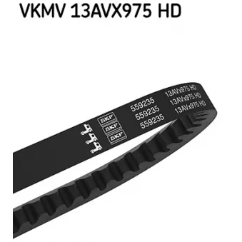 Courroie trapézoïdale SKF VKMV 13AVX975 HD
