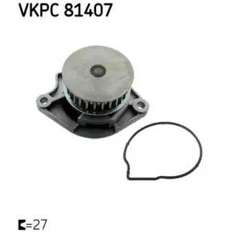 Pompe à eau SKF VKPC 81407