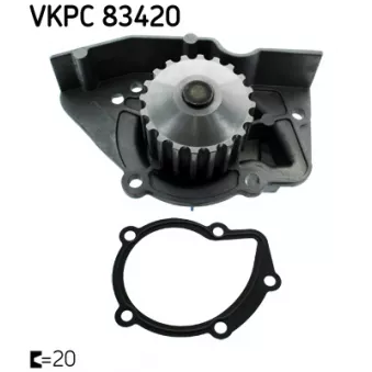 Pompe à eau SKF VKPC 83420