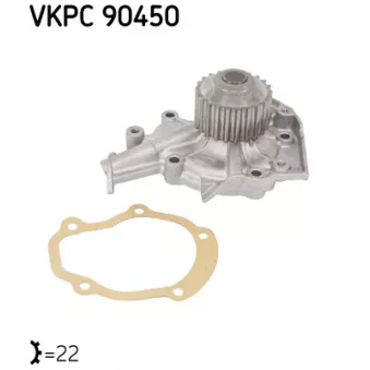 Pompe à eau SKF