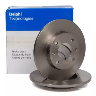 Jeu de 2 disques de frein avant DELPHI BG2213
