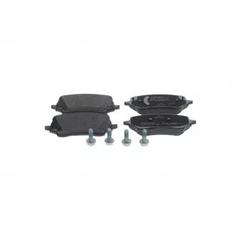 Jeu de 4 plaquettes de frein avant BOSCH 0 986 460 016
