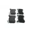 Jeu de 4 plaquettes de frein avant BOSCH 0 986 460 037 - Visuel 2