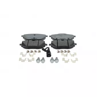 Jeu de 4 plaquettes de frein avant BOSCH 0 986 460 116