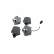 Jeu de 4 plaquettes de frein avant BOSCH 0 986 460 118 - Visuel 2