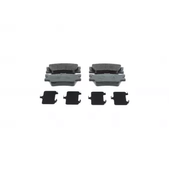 Jeu de 4 plaquettes de frein avant BOSCH 0 986 460 119