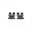 Jeu de 4 plaquettes de frein avant BOSCH 0 986 460 119 - Visuel 3