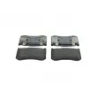 Jeu de 4 plaquettes de frein avant BOSCH 0 986 460 124 - Visuel 3