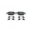 Jeu de 4 plaquettes de frein avant BOSCH 0 986 460 125 - Visuel 1
