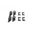Jeu de 4 plaquettes de frein avant BOSCH 0 986 460 125 - Visuel 2