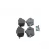 Jeu de 4 plaquettes de frein avant BOSCH 0 986 460 128 - Visuel 2