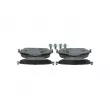 Jeu de 4 plaquettes de frein avant BOSCH 0 986 460 128 - Visuel 3
