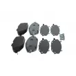 Jeu de 4 plaquettes de frein avant BOSCH 0 986 460 129 - Visuel 2