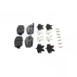 Jeu de 4 plaquettes de frein avant BOSCH 0 986 460 138 - Visuel 2