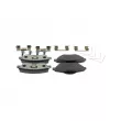 Jeu de 4 plaquettes de frein avant BOSCH 0 986 460 141 - Visuel 3