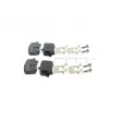 Jeu de 4 plaquettes de frein avant BOSCH 0 986 460 142 - Visuel 2