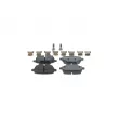 Jeu de 4 plaquettes de frein arrière BOSCH 0 986 460 143 - Visuel 3