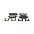 Jeu de 4 plaquettes de frein avant BOSCH 0 986 460 144 - Visuel 1