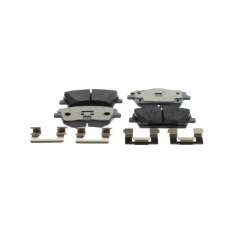 Jeu de 4 plaquettes de frein avant BOSCH 0 986 460 144