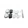 Jeu de 4 plaquettes de frein avant BOSCH 0 986 460 149 - Visuel 2