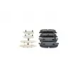 Jeu de 4 plaquettes de frein avant BOSCH 0 986 460 150 - Visuel 3