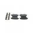Jeu de 4 plaquettes de frein avant BOSCH 0 986 460 151 - Visuel 3