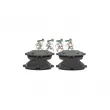 Jeu de 4 plaquettes de frein avant BOSCH 0 986 460 154 - Visuel 3
