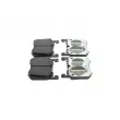 Jeu de 4 plaquettes de frein avant BOSCH 0 986 460 156 - Visuel 2