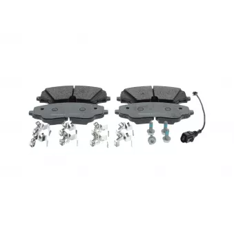 Jeu de 4 plaquettes de frein avant BOSCH 0 986 460 162
