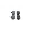 Jeu de 4 plaquettes de frein avant BOSCH 0 986 460 163 - Visuel 2