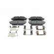 Jeu de 4 plaquettes de frein avant BOSCH 0 986 460 164 - Visuel 1