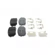 Jeu de 4 plaquettes de frein avant BOSCH 0 986 460 164 - Visuel 2