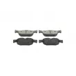 Jeu de 4 plaquettes de frein arrière BOSCH 0 986 460 166 - Visuel 3