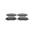 Jeu de 4 plaquettes de frein avant BOSCH 0 986 460 167 - Visuel 1
