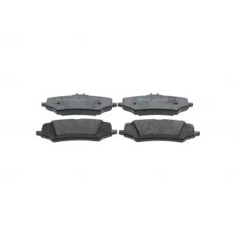 Jeu de 4 plaquettes de frein avant BOSCH 0 986 460 167