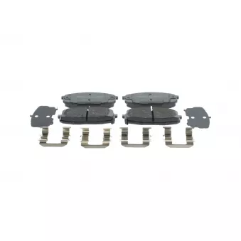Jeu de 4 plaquettes de frein avant BOSCH 0 986 460 168