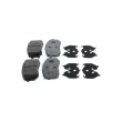 Jeu de 4 plaquettes de frein avant BOSCH 0 986 460 169 - Visuel 2