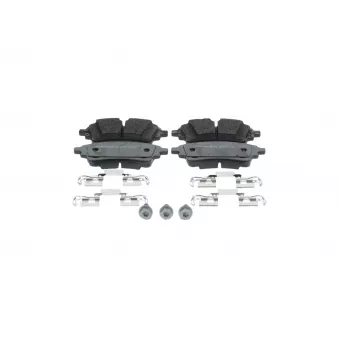 Jeu de 4 plaquettes de frein avant BOSCH 0 986 460 174