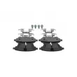 Jeu de 4 plaquettes de frein avant BOSCH 0 986 460 174 - Visuel 3