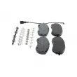 Jeu de 4 plaquettes de frein avant BOSCH 0 986 460 178 - Visuel 3
