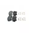 Jeu de 4 plaquettes de frein avant BOSCH 0 986 460 189 - Visuel 2