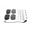 Jeu de 4 plaquettes de frein avant BOSCH 0 986 460 201 - Visuel 2